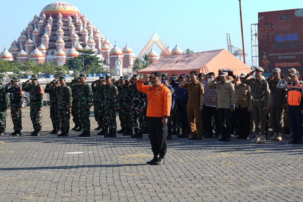 Pemkot Makassar Gandeng 23 Kampus Latih 23 Ribu Mahasiswa Siaga Bencana