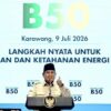Prabowo Subianto Luncurkan Biodiesel B50 di Karawang
