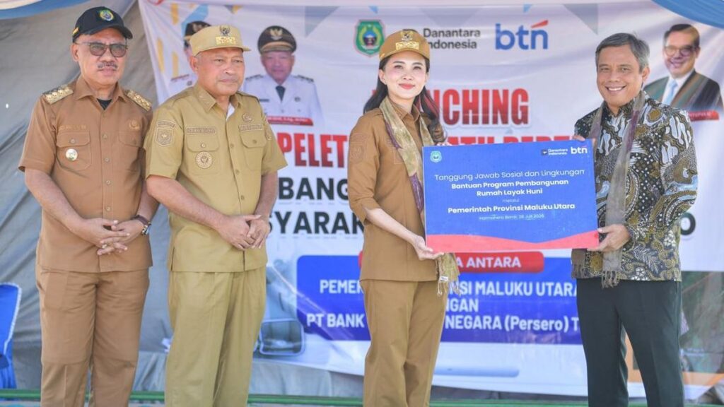 BTN Salurkan Rp2,4 Miliar Pembangunan Rumah Layak Huni di Malut