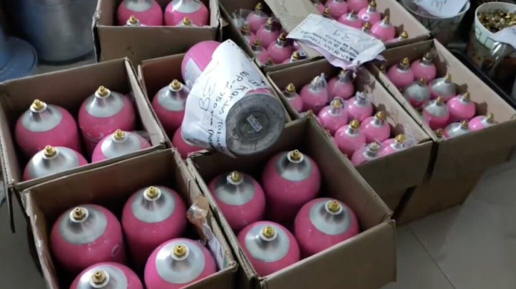 Bareskrim Ungkap Modus Peredaran Gas N2O Whip Pink di Jakarta