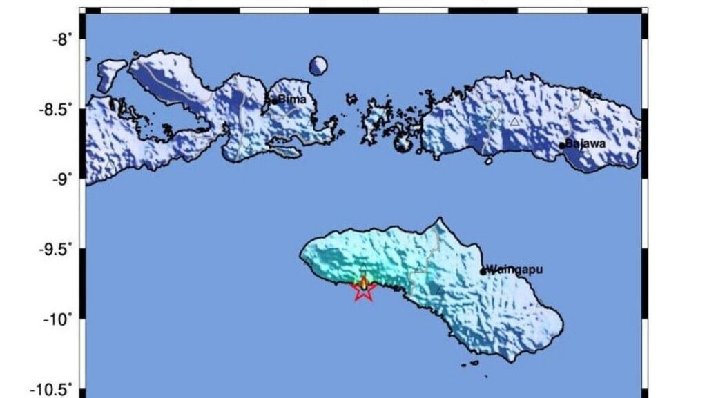 Gempa Magnitudo 5 Guncang Wanokaka NTT Tidak Berpotensi Tsunami