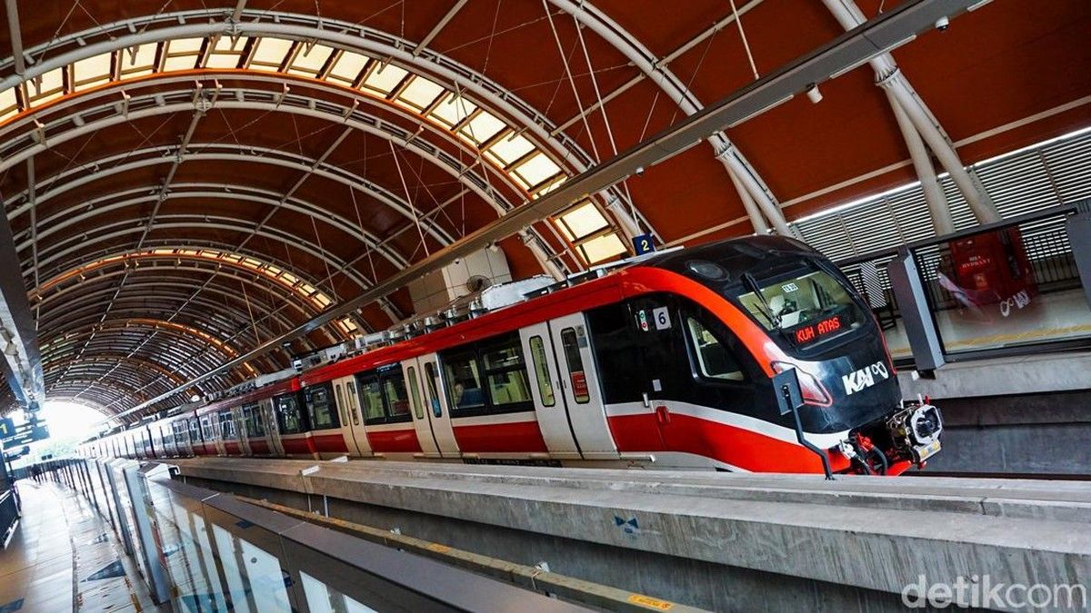 LRT Jabodebek Mengalami Gangguan Operasional di Stasiun Cawang