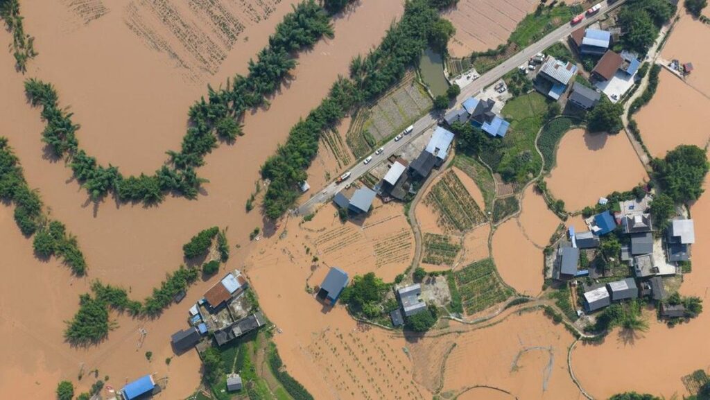 Banjir Bandang China Hanyutkan Peternakan Ular hingga Teror Warga