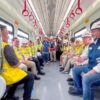 Pramono Anung Tinjau Pembangunan LRT Jakarta Fase 1B Manggarai