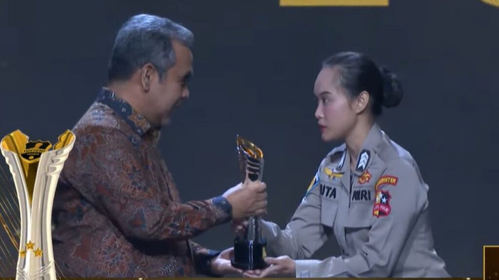 Brigadir Renita Raih Hoegeng Awards 2026 untuk Inovasi Pendataan Kriminal