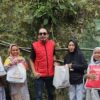 Relawan Sahabat Bahtra Bagikan Paket Sembako di Kendari Caddi