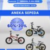 Transmart Gelar Full Day Sale 5 Juli 2026 Tawarkan Diskon Sepeda Besar