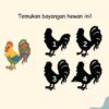 Uji Ketelitian Lewat Permainan Tebak Bayangan Gambar Hewan