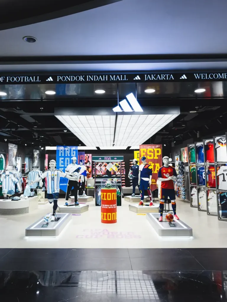 Adidas Buka Toko Spesialis Sepak Bola Pertama di Jakarta