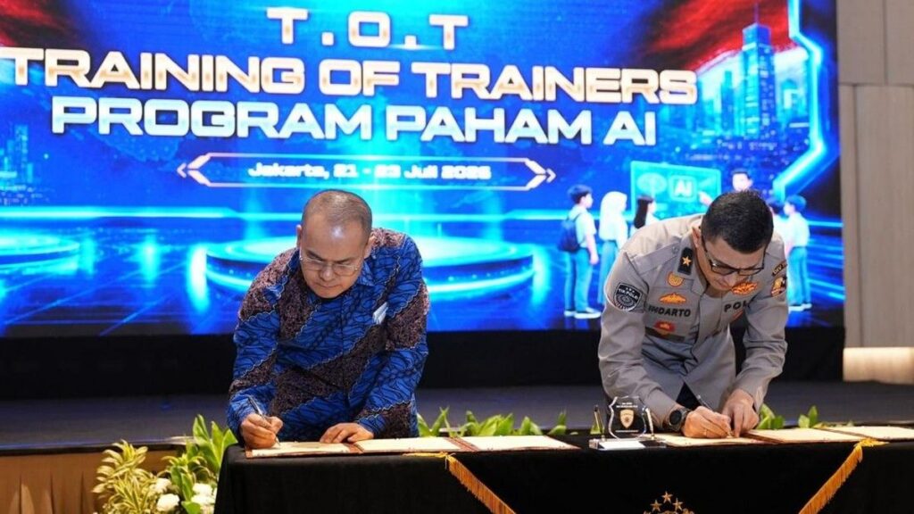 Kemendikdasmen dan Polri Latih Personel Polda Tangulangi Kejahatan AI