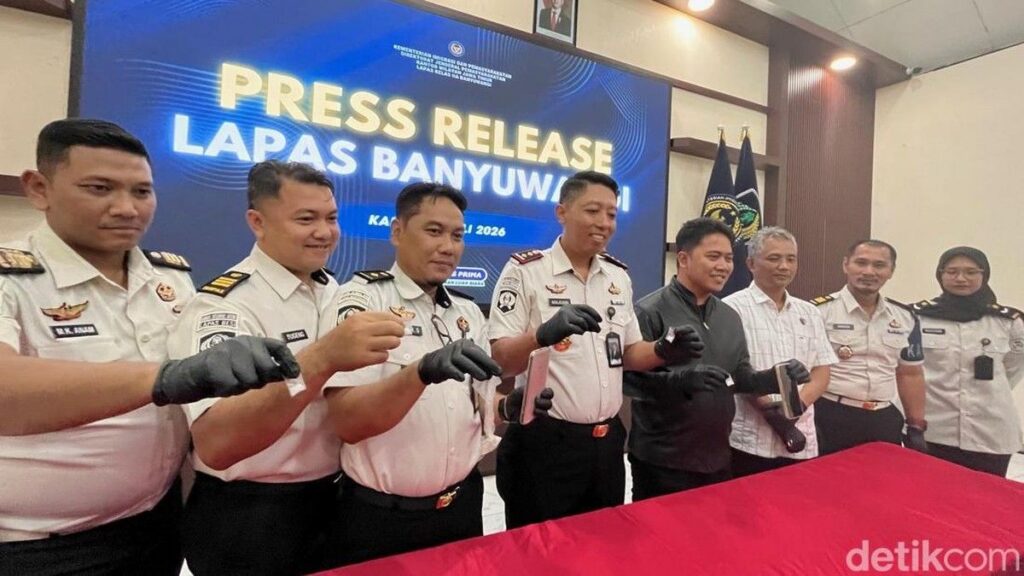 Penyelundupan Sabu dalam Alat Vital Digagalkan di Lapas Banyuwangi