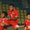Timnas Indonesia U-17 Imbang Lawan Malaysia di Stadion Manahan