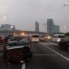 Toyota Alphard Tabrak Truk Trailer di Tol Dalam Kota Jakarta