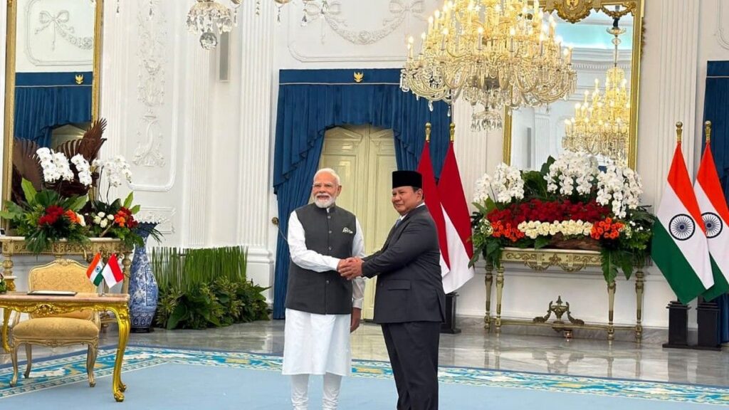 Prabowo Subianto Terima Kunjungan Kenegaraan PM India Narendra Modi