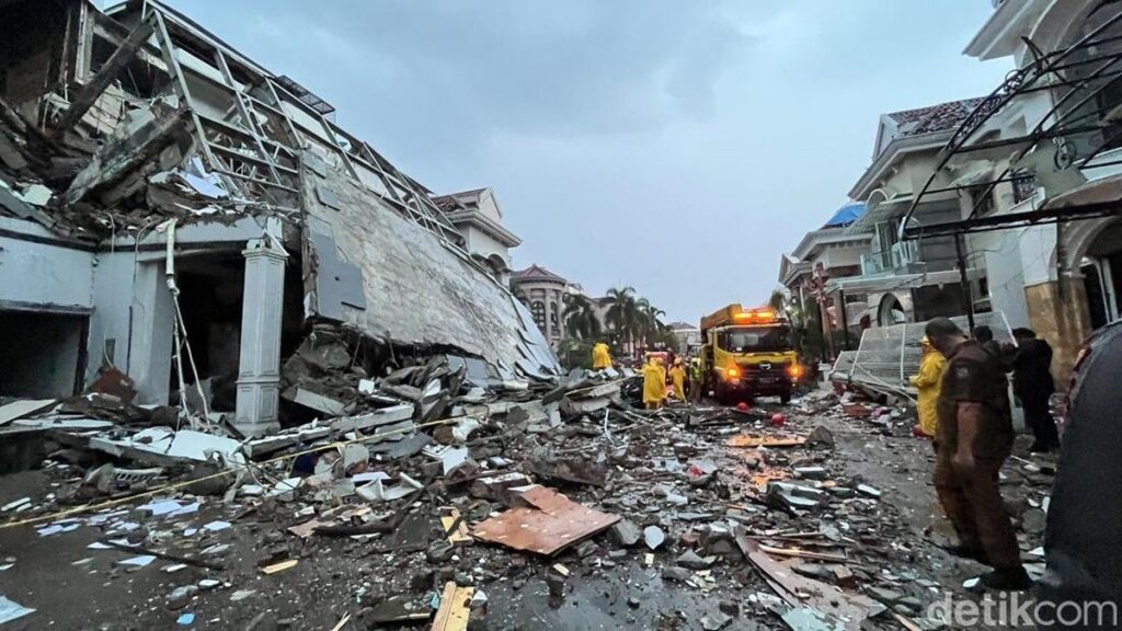 Polisi Selidiki Ledakan Pipa Gas di Perumahan Grand Polonia Medan