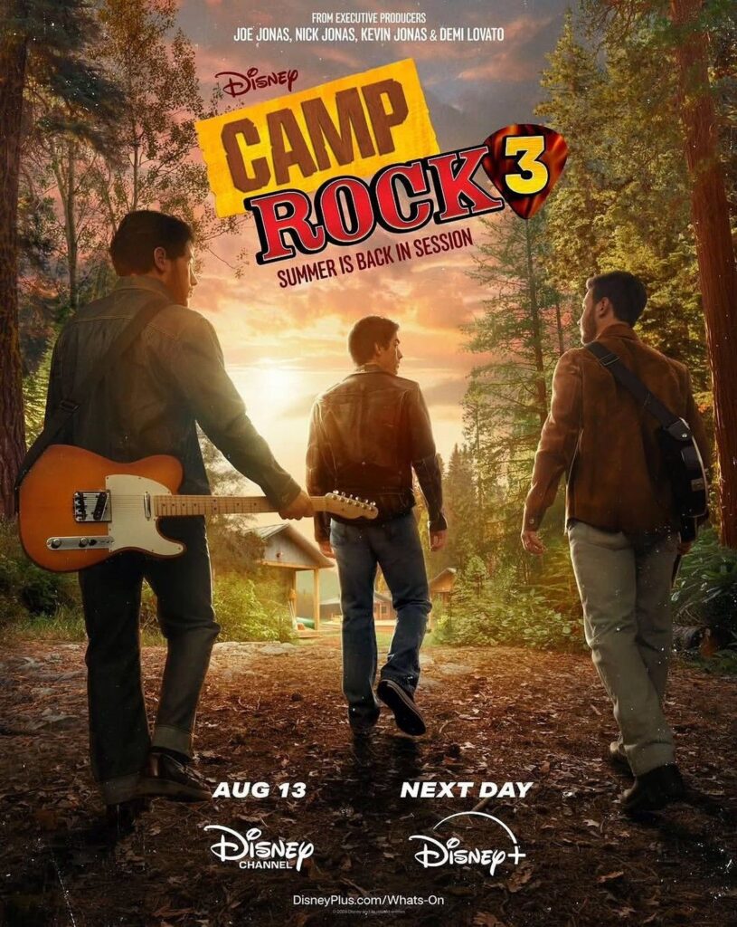 Camp Rock 3 Rilis Teaser Perdana Jonas Brothers Hadir Kembali