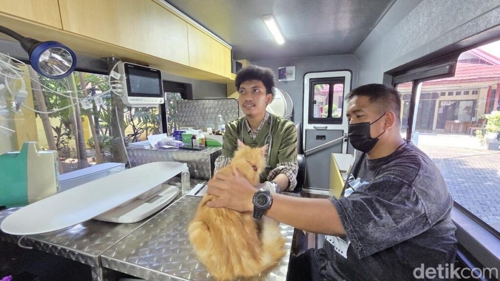 DKI Jakarta Luncurkan Layanan Mobil Klinik Hewan Keliling