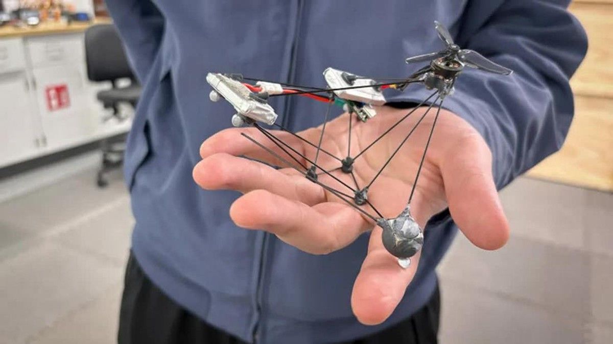 Insinyur Northwestern Ciptakan Drone Phantom Twist Berkecepatan Tinggi