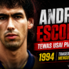 Mantan Pengawal Kartel Tembak Mati Bek Kolombia Andres Escobar
