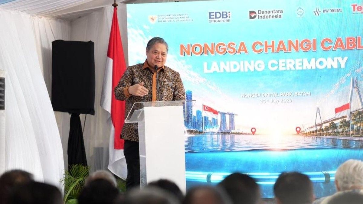 Indonesia dan Singapura Resmikan Kabel Laut Nongsa Changi