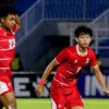 Timnas U17 Indonesia Ditahan Imbang Malaysia 1-1 di Solo