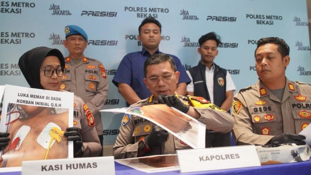 Polres Metro Bekasi Tahan Ibu Tiri Penganiaya Bocah Hingga Tewas