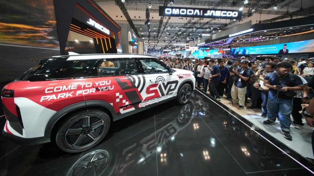 Jaecoo Meluncurkan Mobil Listrik J7 SIVP di GIIAS 2026