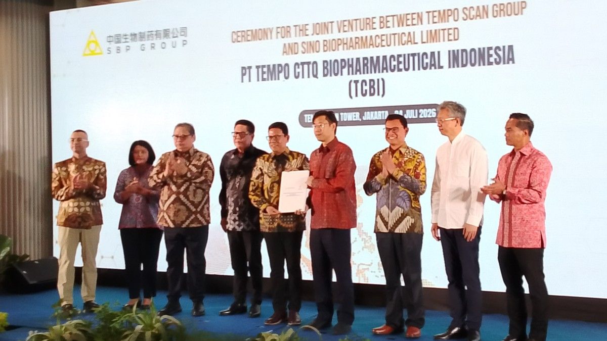 Tempo Scan dan CTTQ Bentuk Perusahaan Patungan Biofarmasi di Jakarta