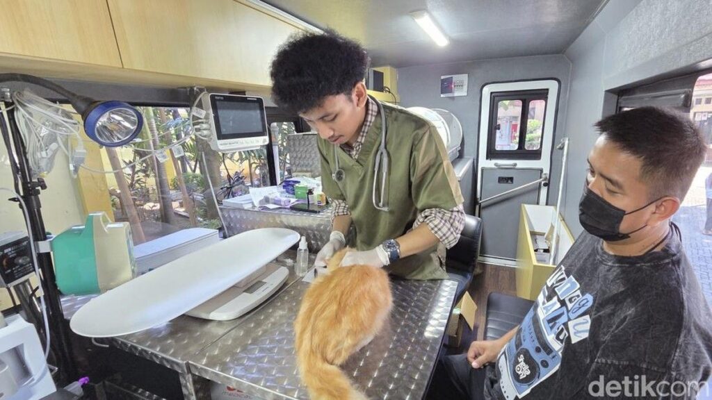 Klinik Hewan Keliling Layani Pemeriksaan Murah di Jagakarsa