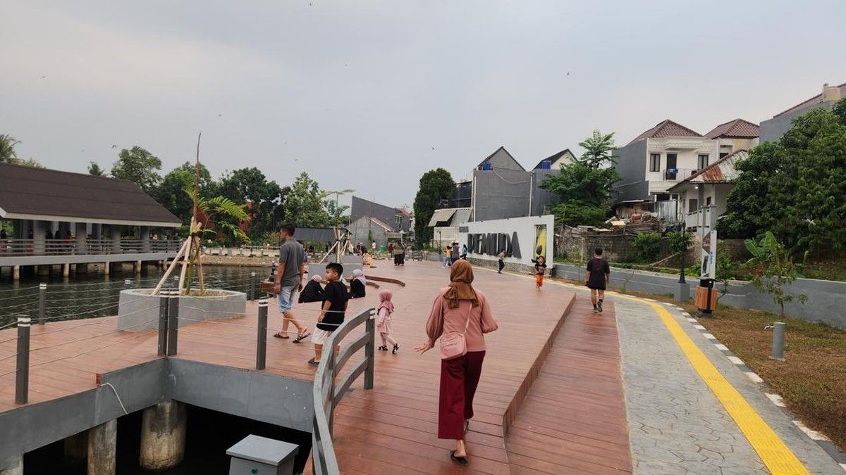Embung Pemuda Jagakarsa Menjadi Lokasi Bersantai Baru Warga Jakarta