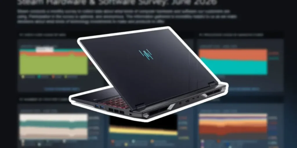 Steam Hardware Survey Juni 2026 Catat Lonjakan Adopsi GPU Laptop Generasi Baru