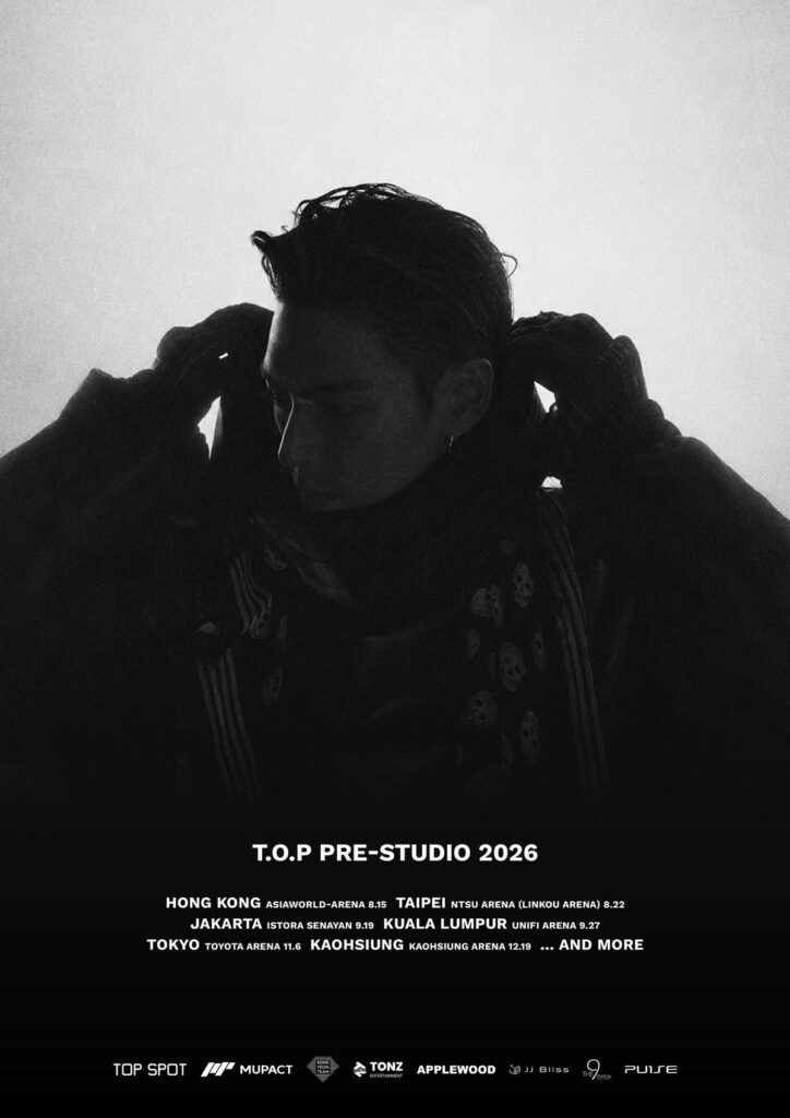 T.O.P Gelar Fanmeeting Asia Pre-Studio 2026 di Jakarta September