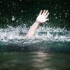 Pria Jatuh ke Sungai Kampar Usai Lakukan Aksi Standing Motor