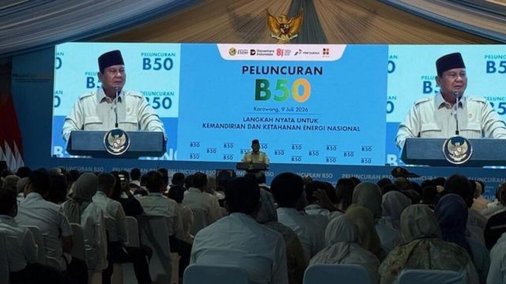 Prabowo Subianto Luncurkan Biodiesel B50 di Jawa Barat
