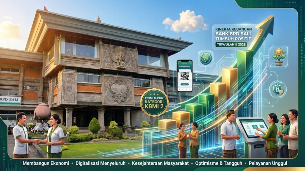 Bank BPD Bali Naik Kelas KBMI 2 Usai Modal Inti Tembus Rp6 Triliun