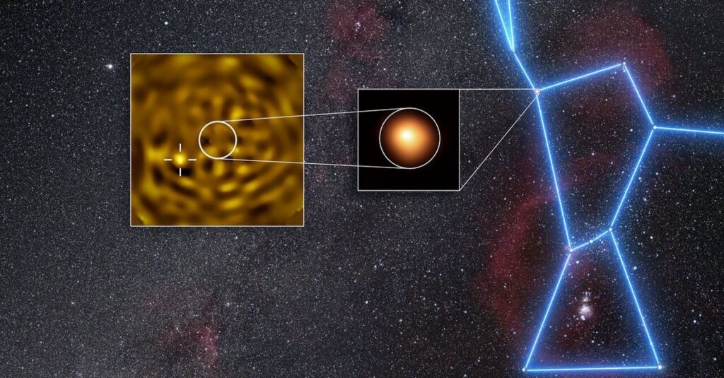 Astronom Berhasil Mengabadikan Foto Bintang Pendamping Betelgeuse