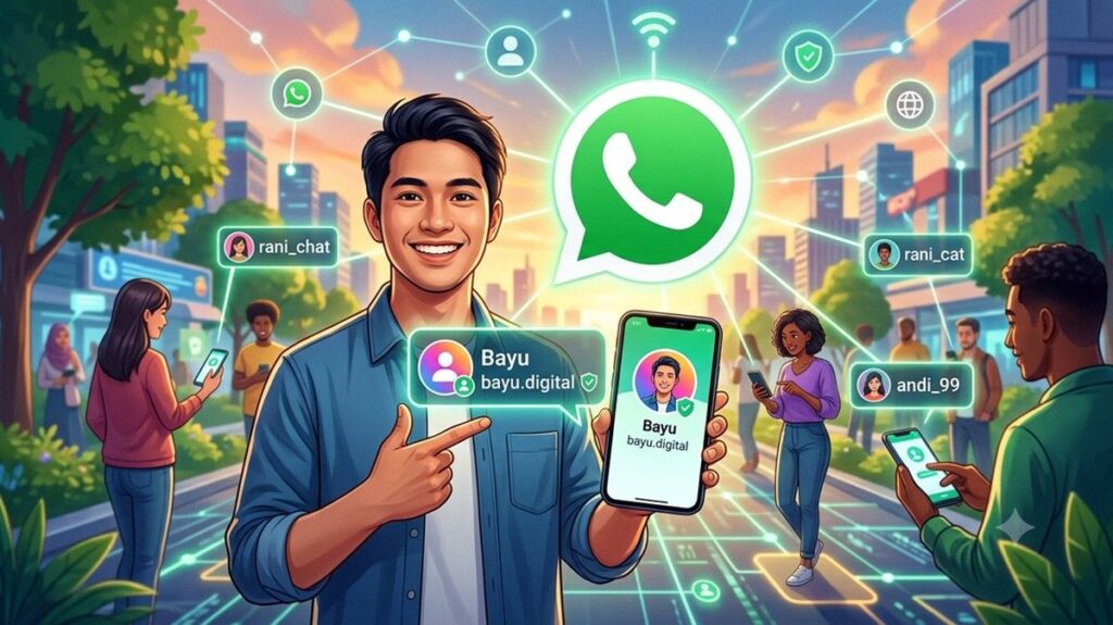Awas Risiko Keamanan Siber Mengintai di Balik Fitur Username WhatsApp