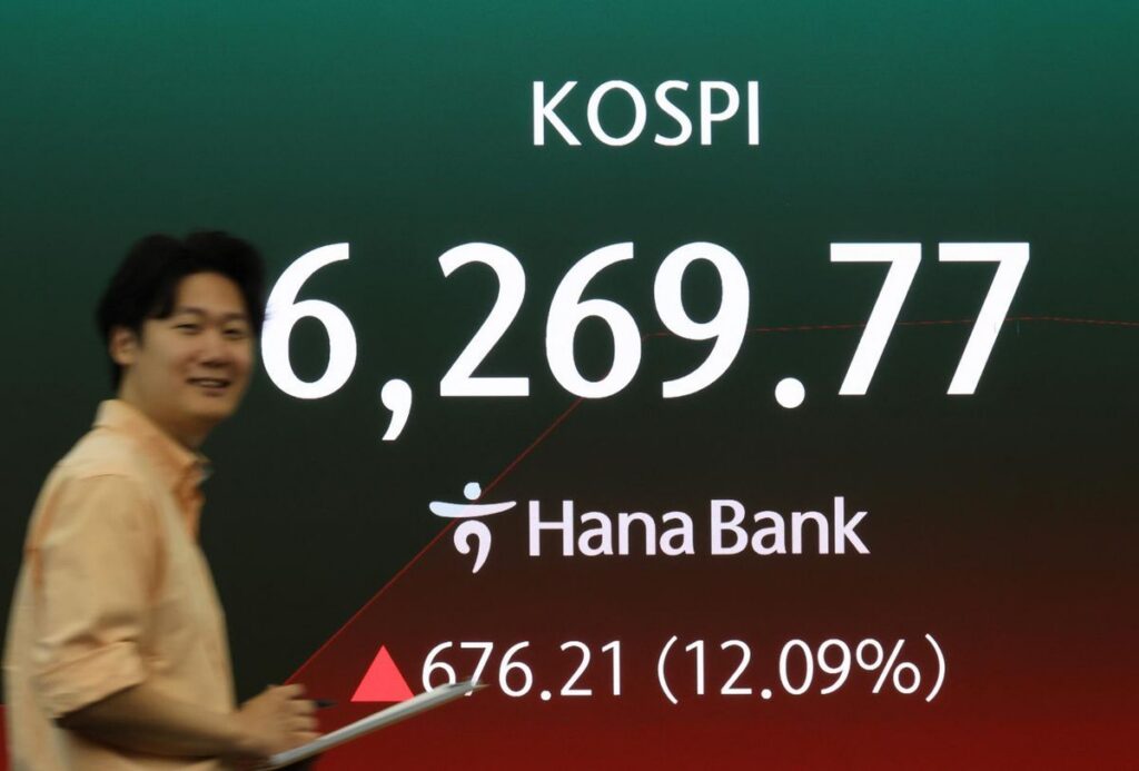 Indeks Kospi Korea Selatan Melonjak Rekor 16 Persen