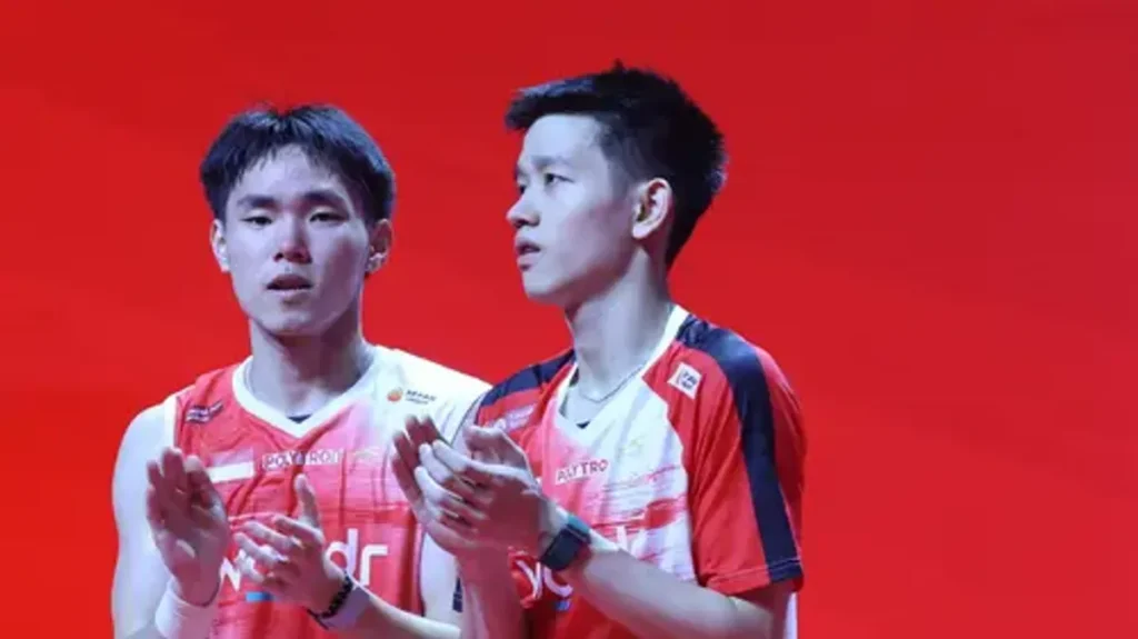 Raymond Indra dan Nikolaus Joaquin Jadi Runner Up Indonesia Open 2026