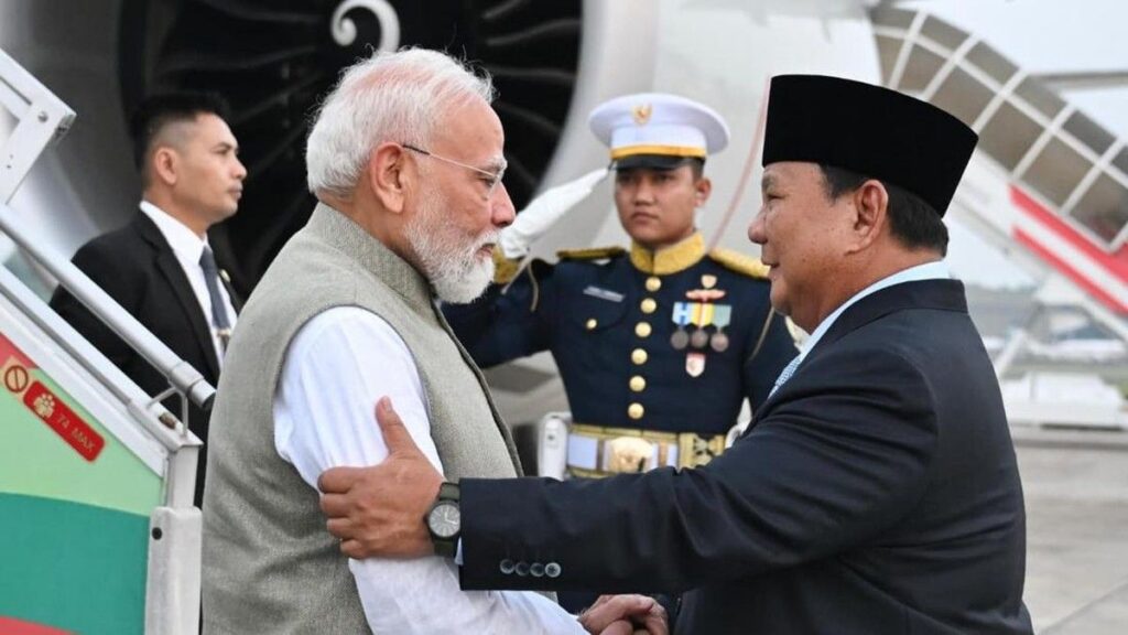 Prabowo Subianto Terima Kunjungan Kenegaraan Narendra Modi di Jakarta