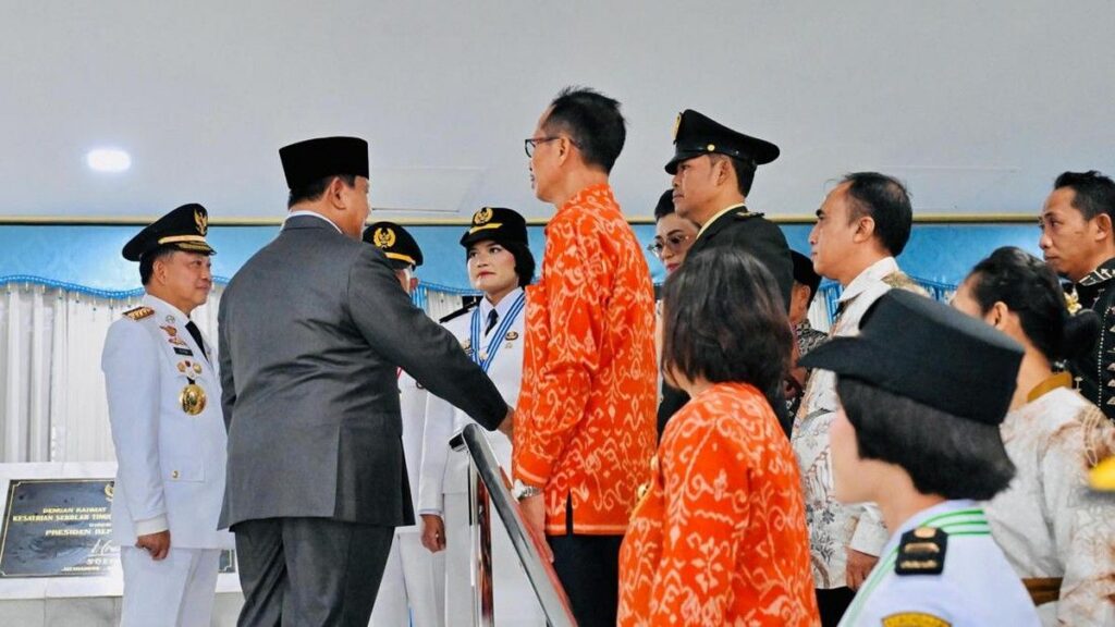 Presiden Melantik Pamong Praja Muda IPDN Angkatan XXXIII Tahun 2026