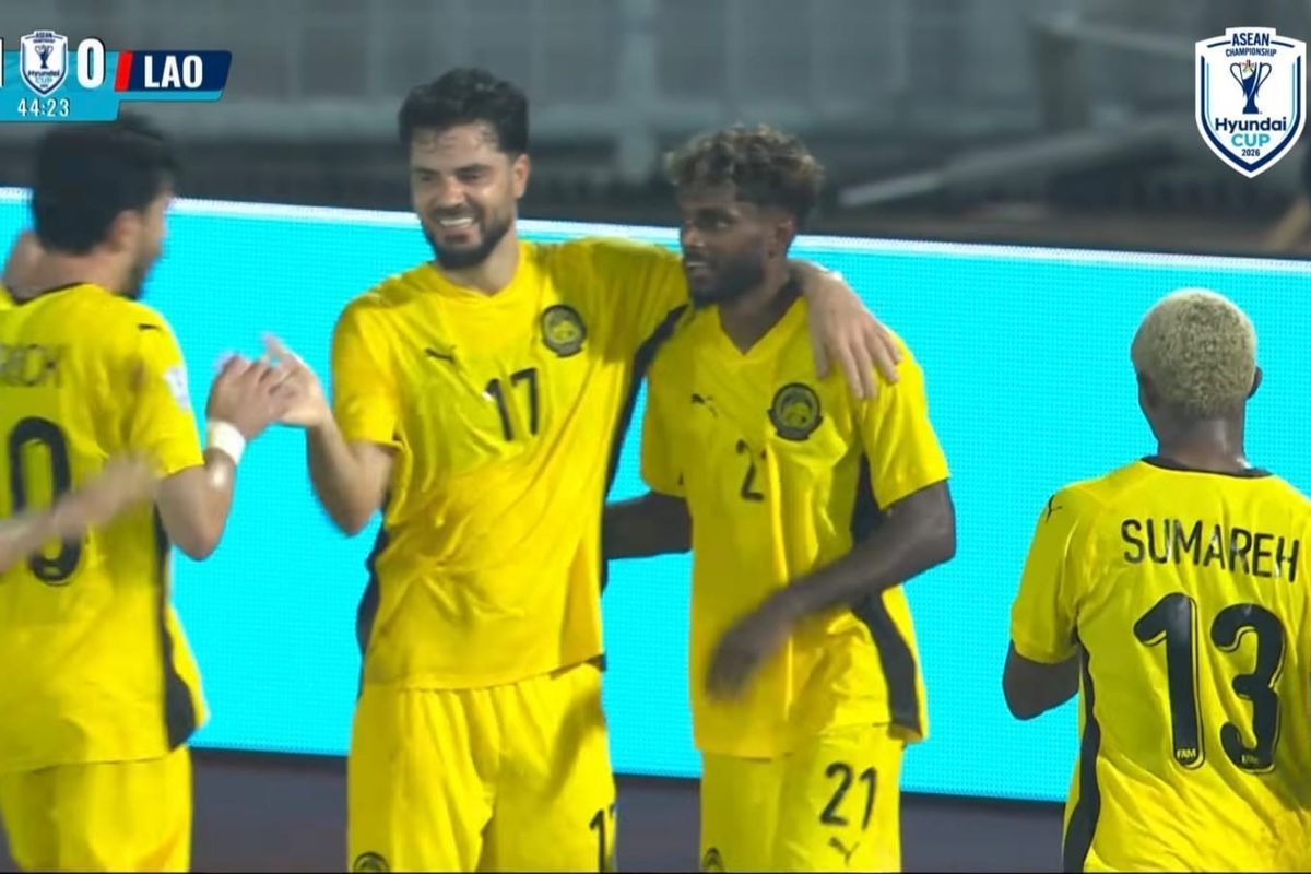 Malaysia Cukur Laos Empat Gol Tanpa Balas di Piala AFF 2026