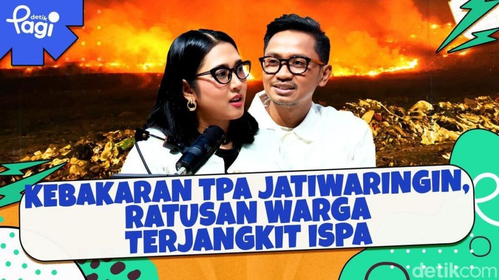 Kebakaran TPA Jatiwaringin Tangerang Picu ISPA bagi 154 Warga