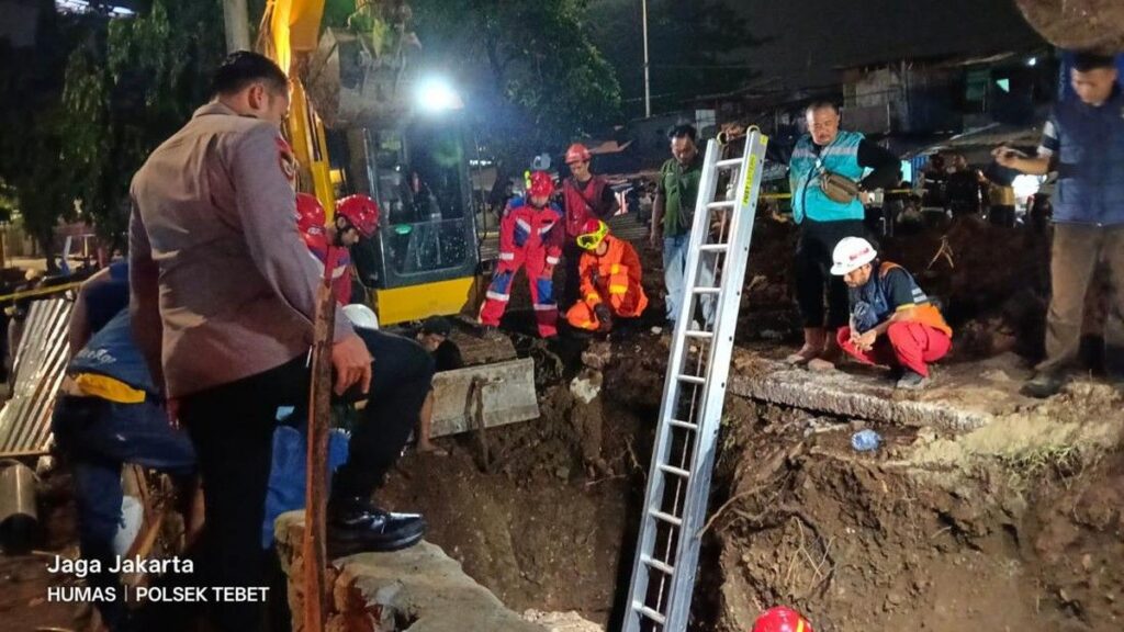 Polisi Hentikan Proyek Lapangan Manggarai Usai Bocah Tewas Terperosok