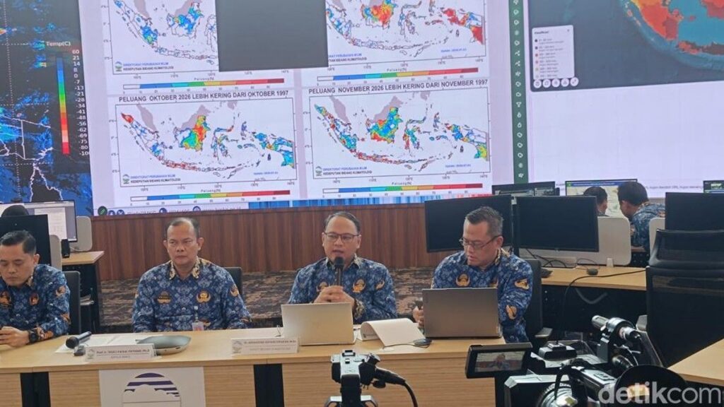 BMKG Memprediksi Musim Hujan Mulai Meluas November 2026