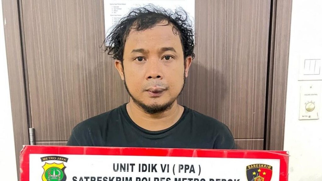 Polisi Tahan Tersangka Penganiayaan Dua Anak di Cimanggis Depok