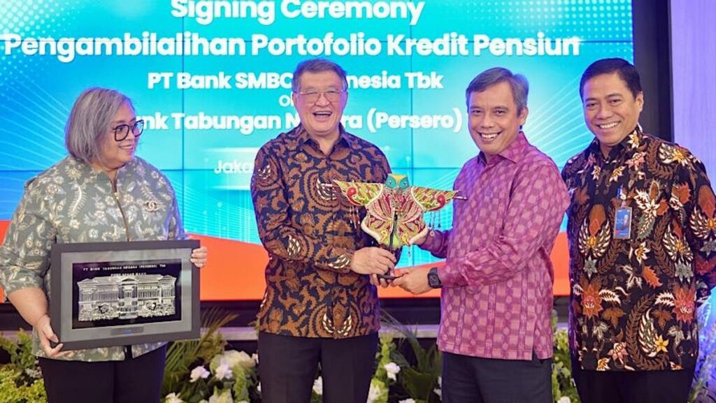 BTN Resmi Ambil Alih Portofolio Kredit Pensiun SMBC Indonesia