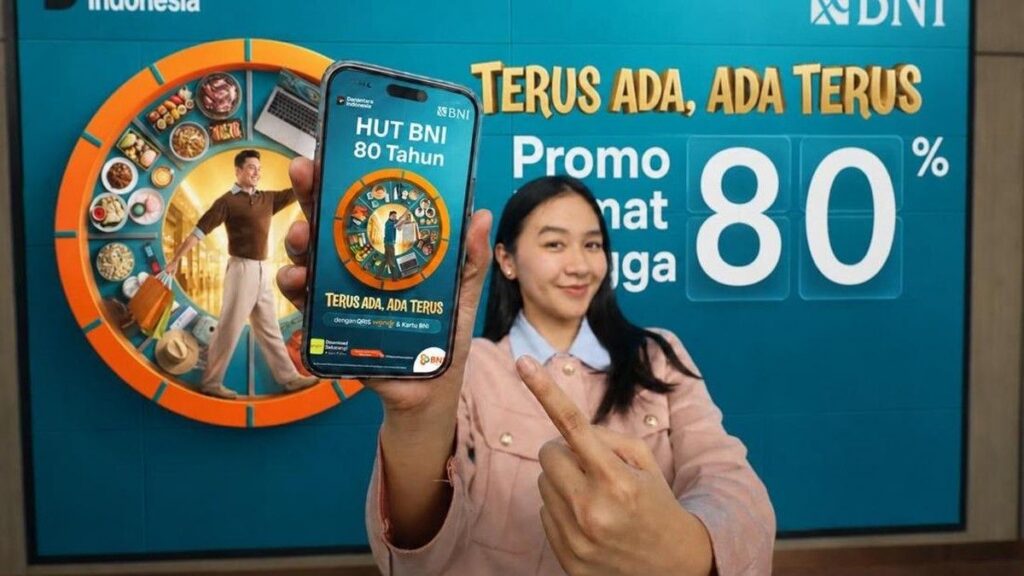 Sambut HUT ke-80, BNI Hadirkan Rangkaian Promo Spesial Terus Ada Ada Terus