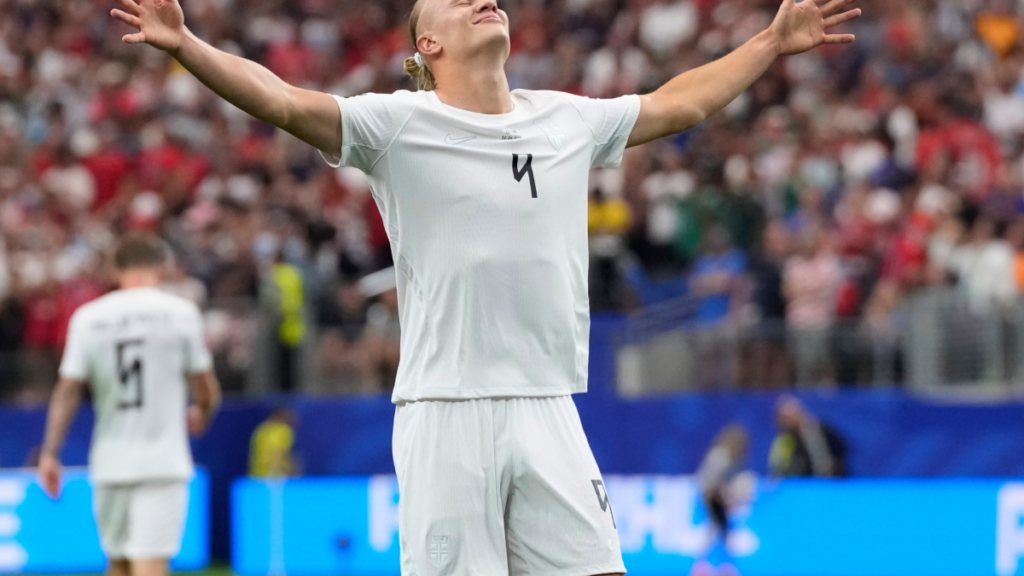 Erling Haaland Cetak Rekor 60 Gol Internasional Bersama Norwegia