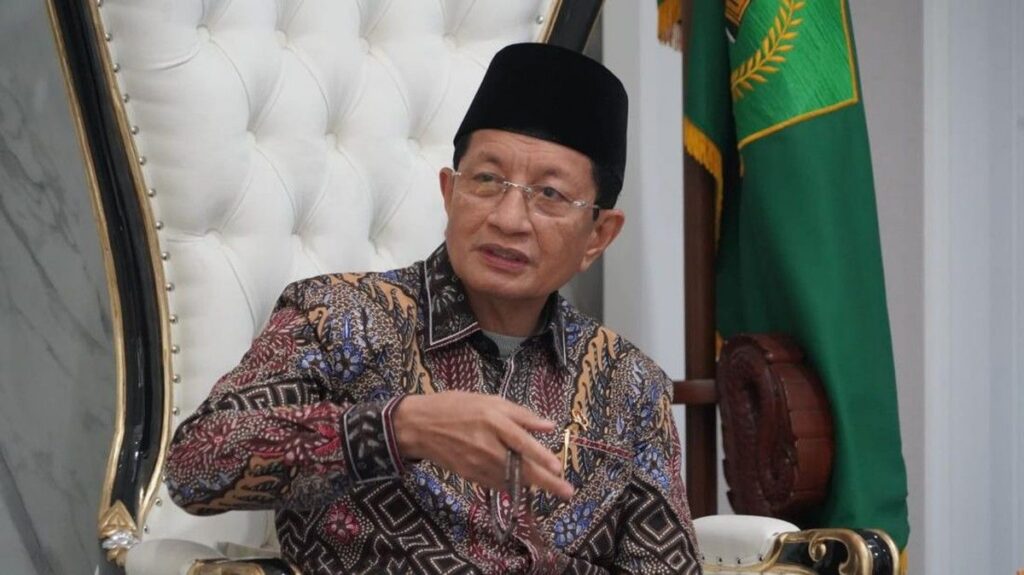 Menag Nasaruddin Umar Ajak Masyarakat Ikuti Doa Kebangsaan di Monas